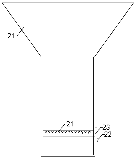 Automatic spraying device for vegetable garden