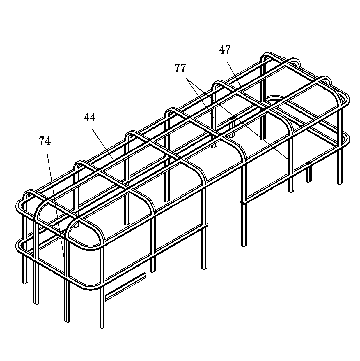 Light weight bus frame