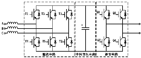 Concatenated multilevel inverter circuit capable of realizing energy feedback and control method