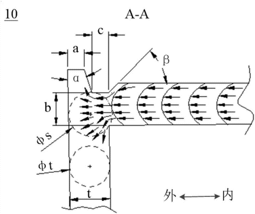 Refrigerating equipment buccal frame and refrigerating equipment with same