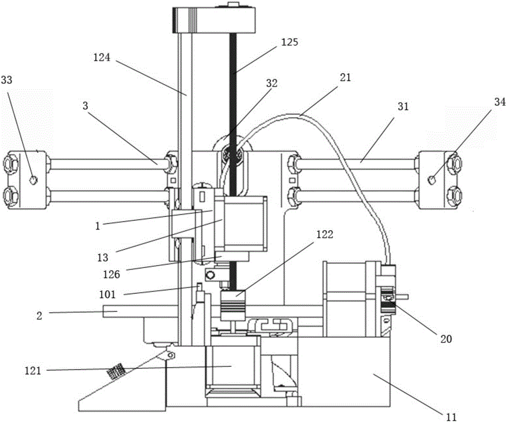 3D printing and scanning all-in-one machine