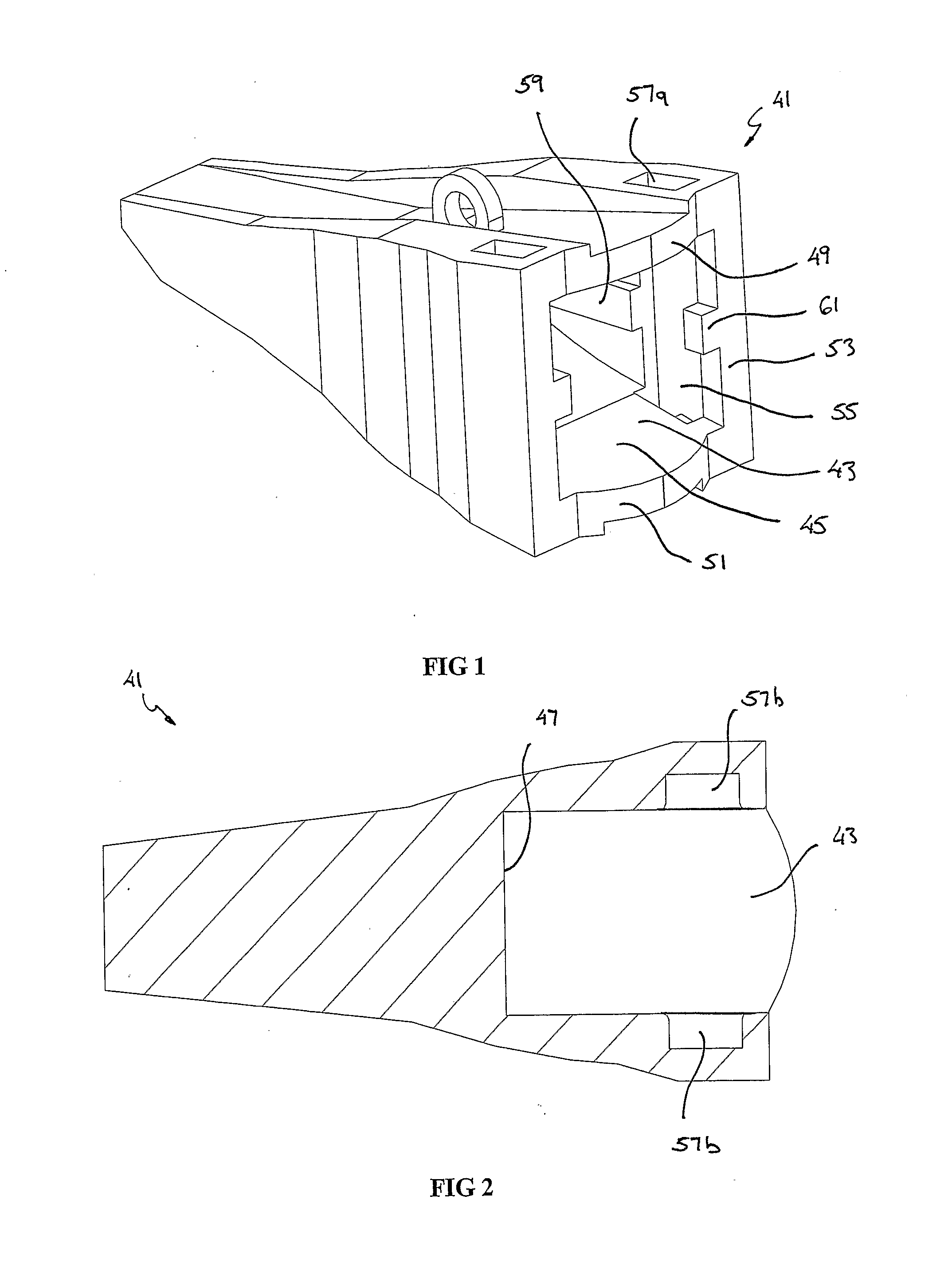 Tooth and Adaptor Assembly