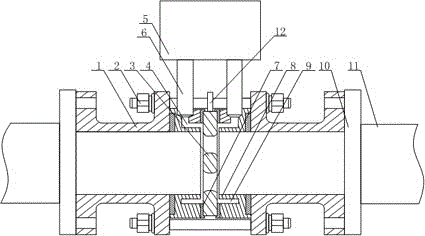 High-precision balancing flowmeter