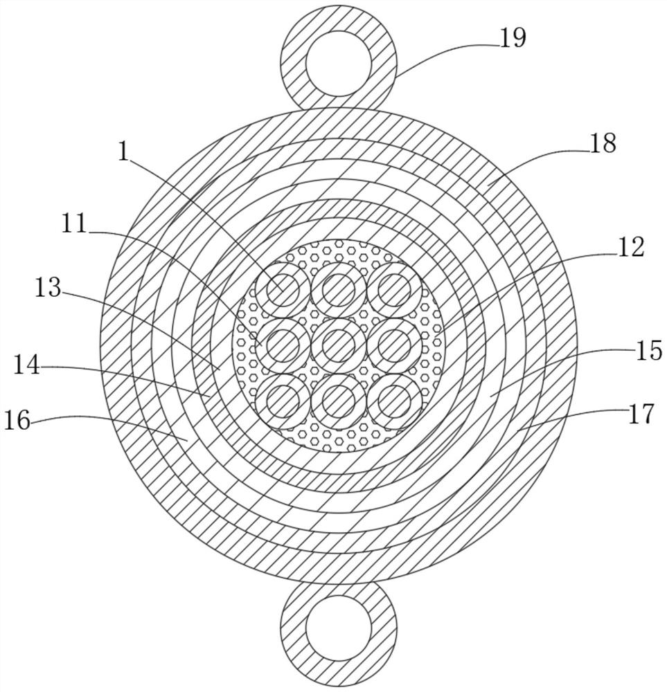 Charging pile cable and manufacturing method thereof