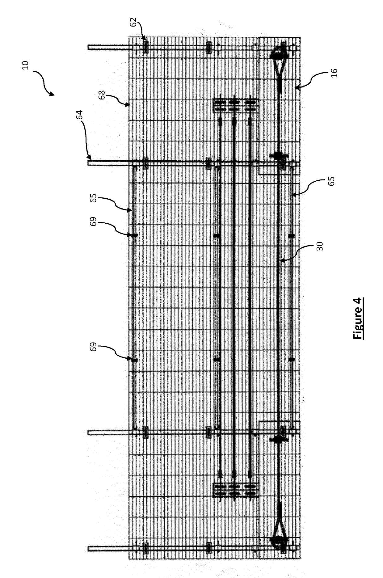 Surface mount security barrier