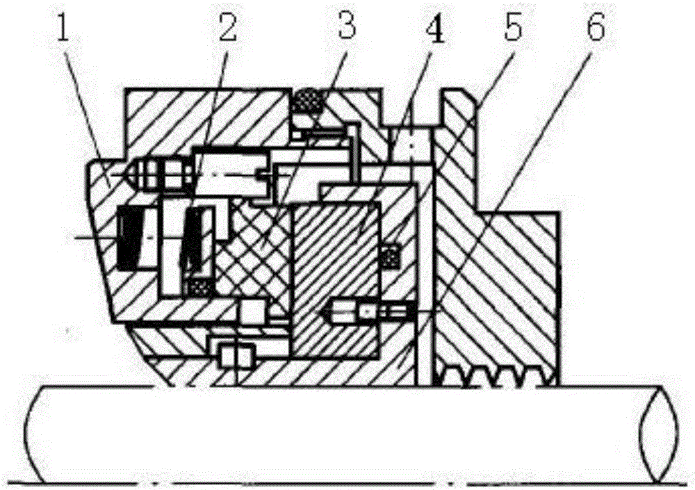 Dry gas seal device