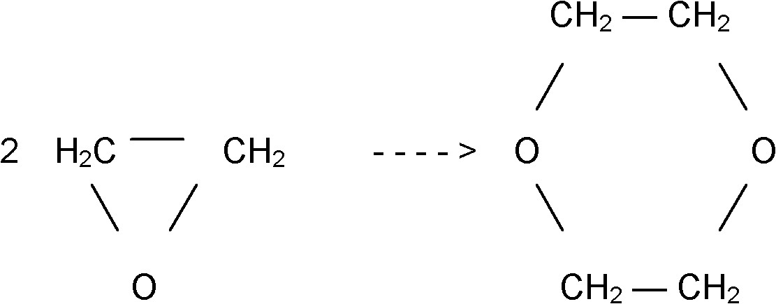 Method for synthesizing polyethoxylated derivative