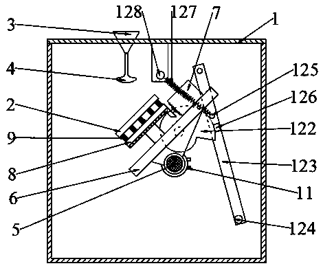 Improved textile waterproof performance detection device and detection method