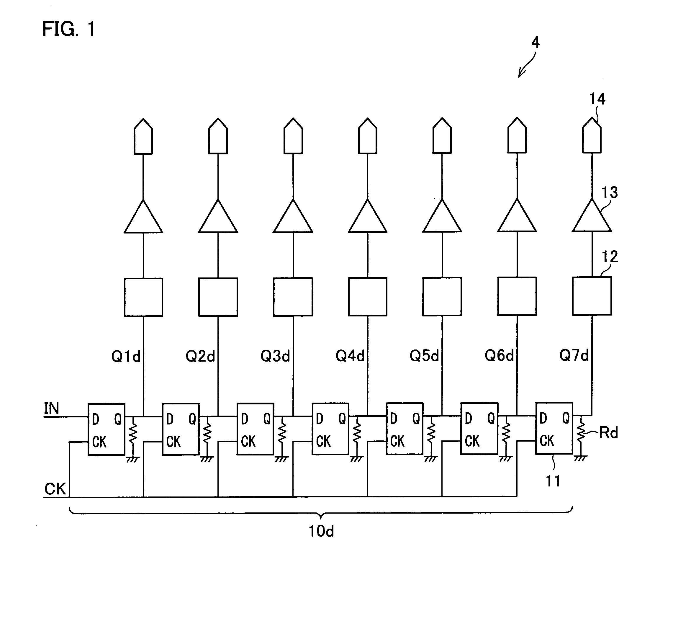 Scan signal line driver circuit and display device