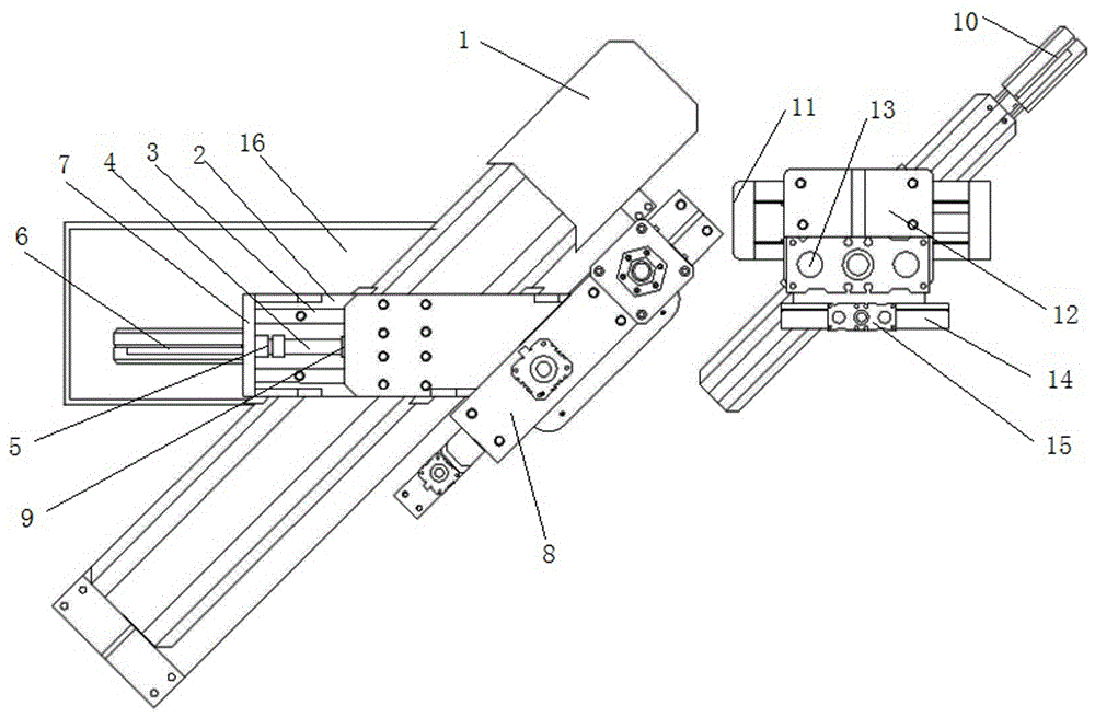 Automatic welding device for optical cable longitudinally wrapped steel belt or aluminum belt connection