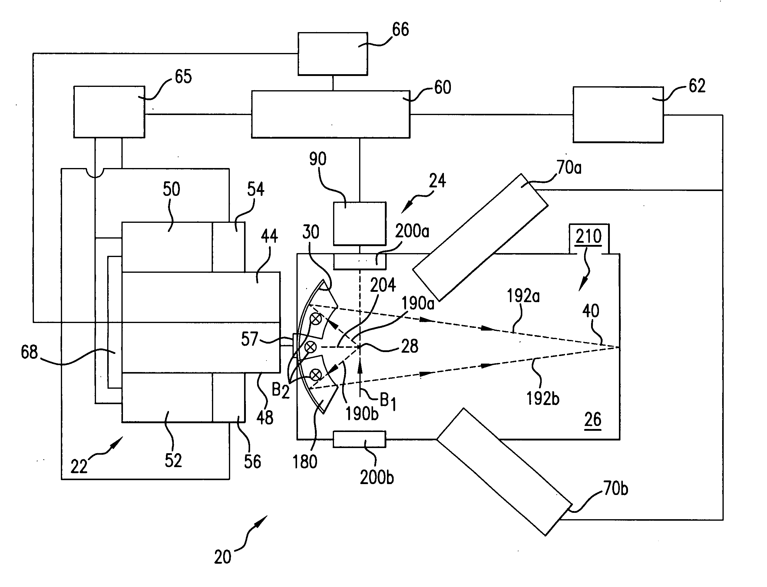 Systems and methods for deflecting plasma-generated ions to prevent the ions from reaching an internal component of an EUV light source