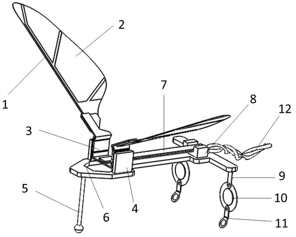 Piezoelectric ceramic flapping-wing-type robot