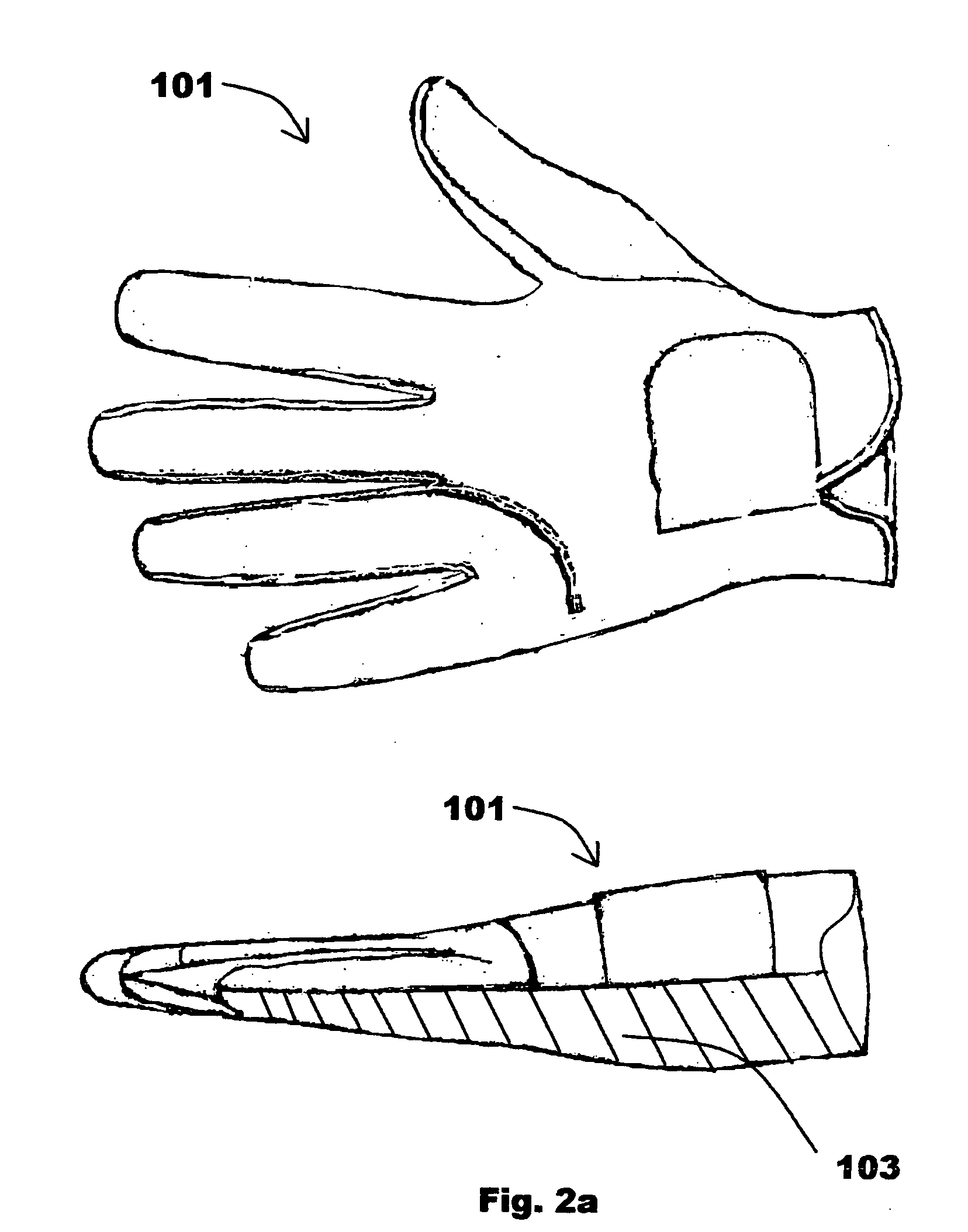 Mating golf glove with club grip