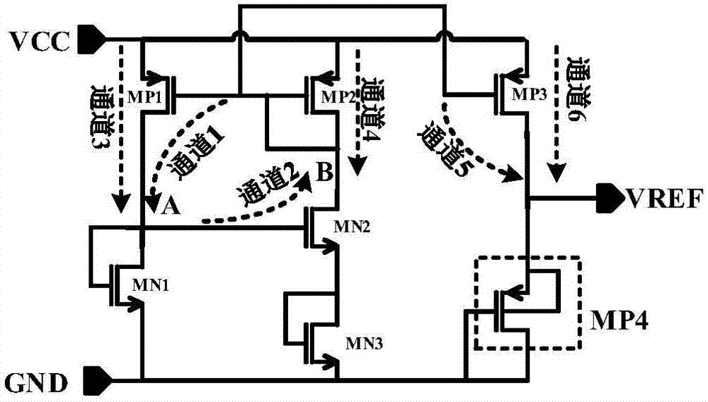 Non-resistance type reference source