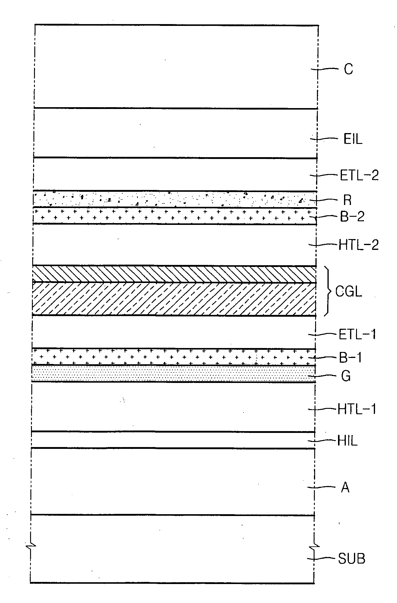 White organic light emitting device