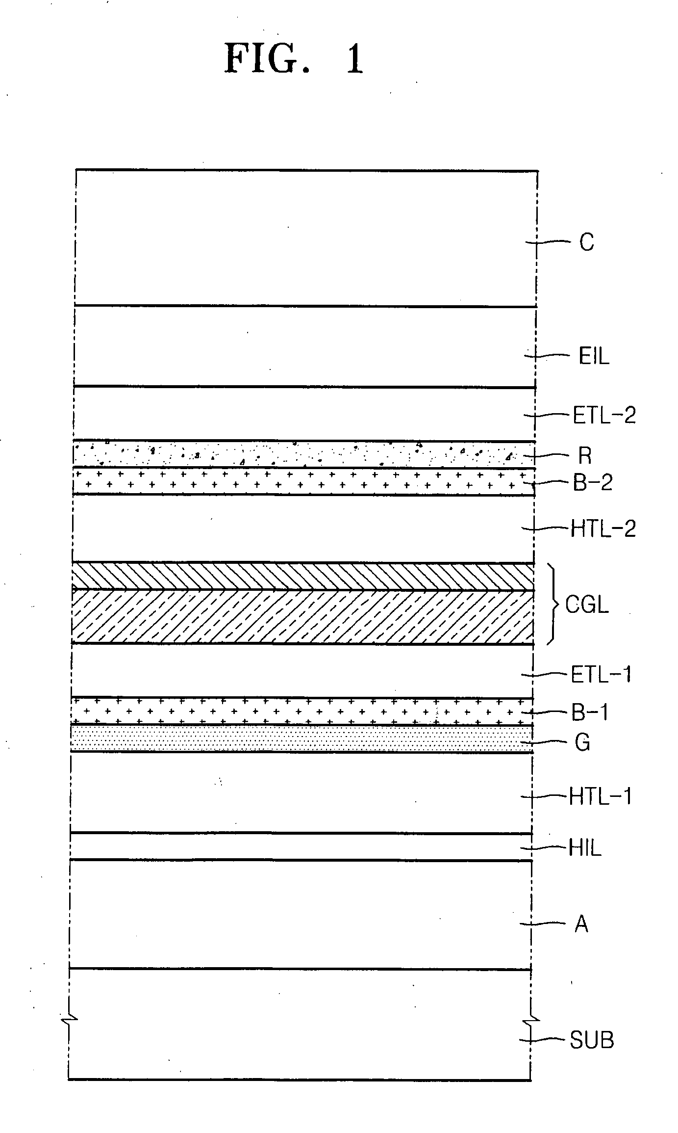 White organic light emitting device