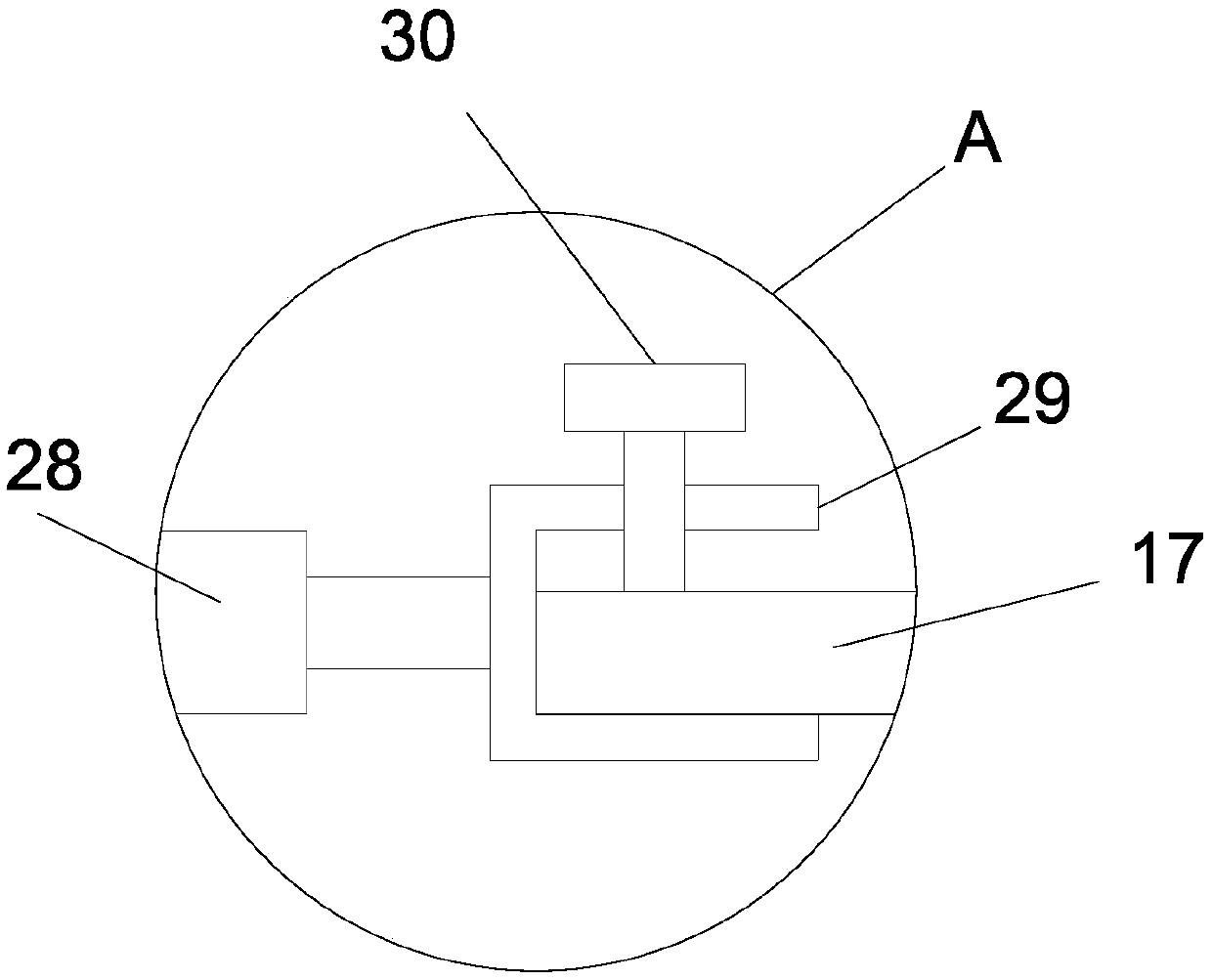 Anticorrosive paint spraying device for metal panel