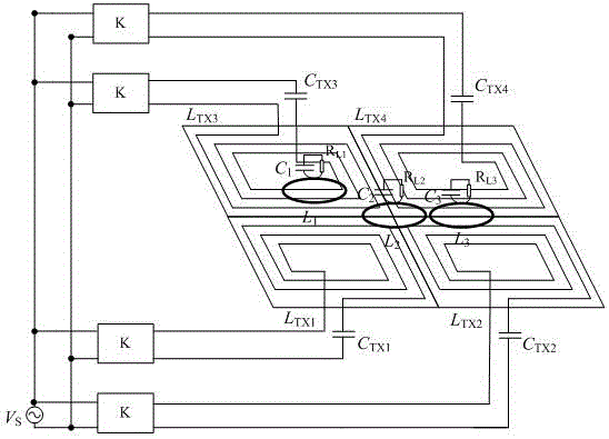 Expandable wireless charging pad with multi-load isolation characteristics