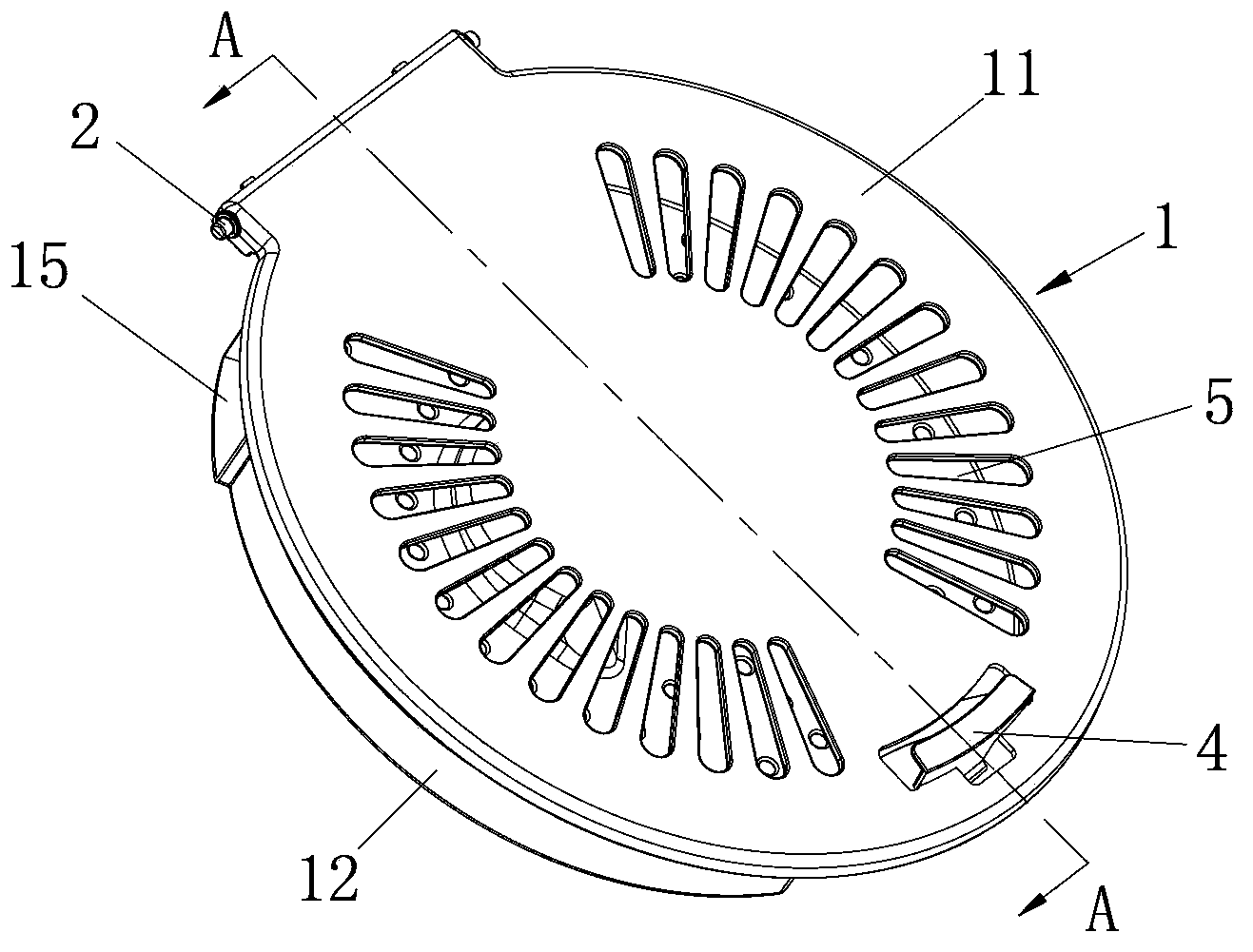 Spraying structure provided washing machine inner cover and washing machine comprising same