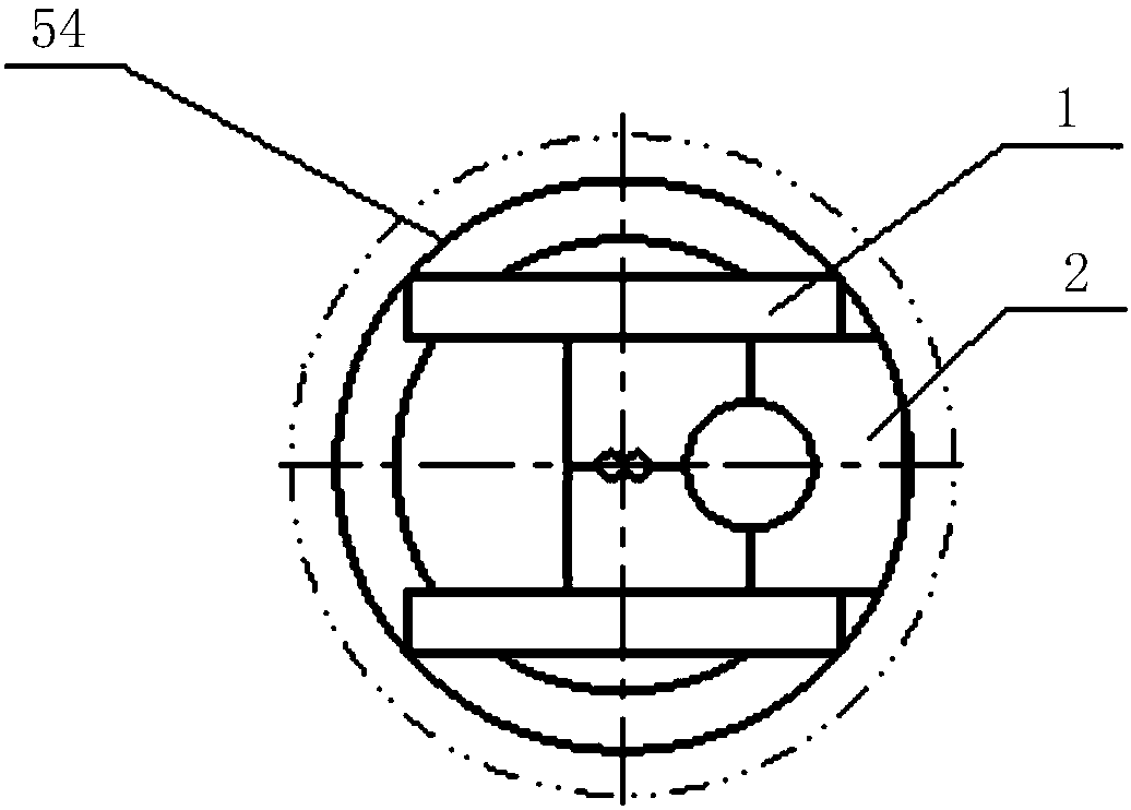 Tunneling machine and water jet nozzle thereof