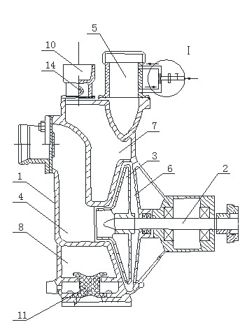 Self-priming pump capable of applying fertilizer