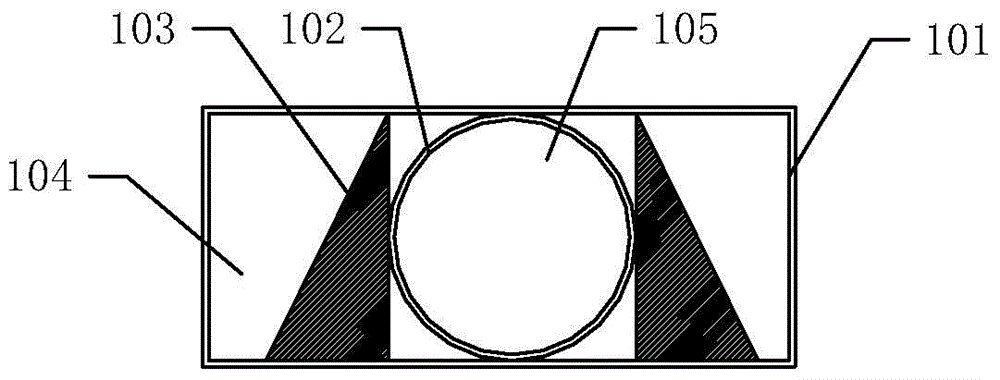 A pressure-resistant double-chamber epidural and inferior drainage tube