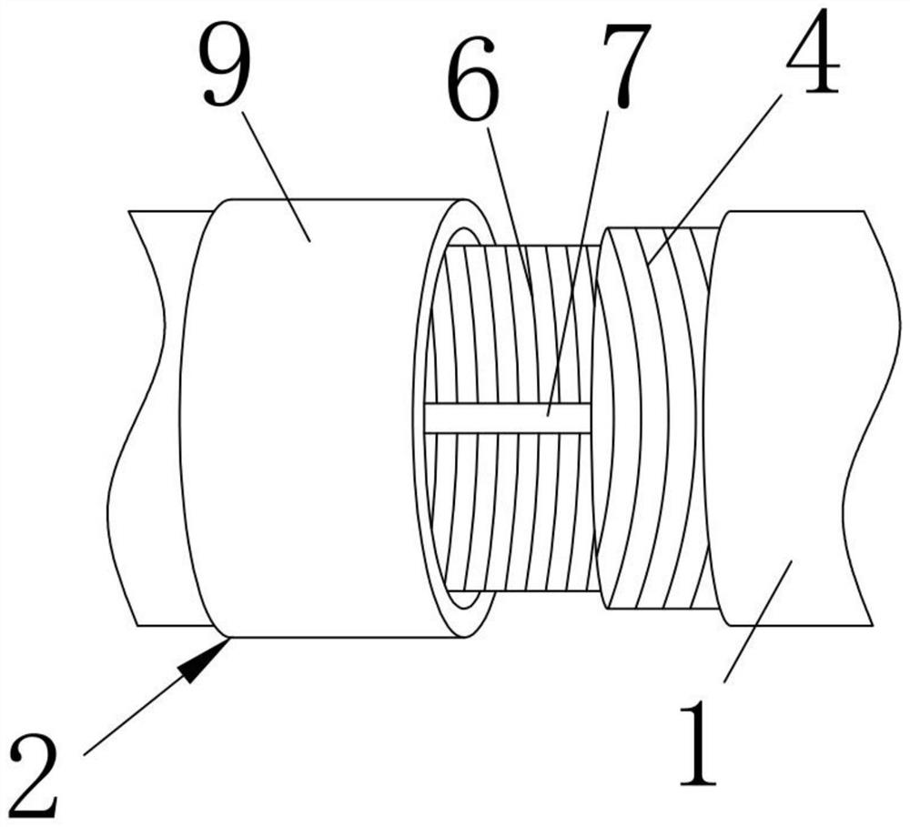 High-sealing-performance electric power protection tube and production process thereof