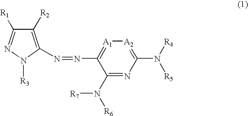 Magenta ink for ink-jet recording