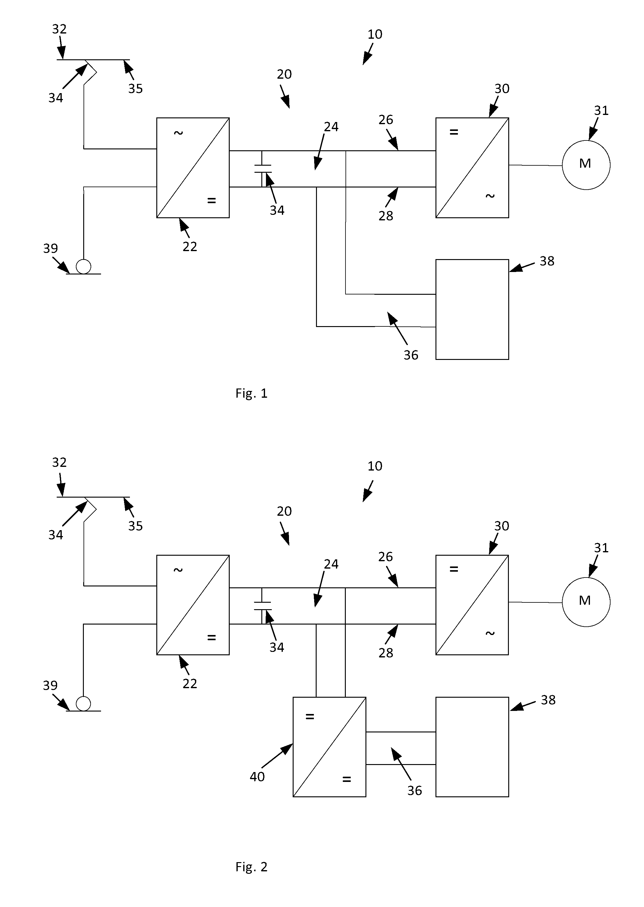 Converter System For Electrically Driving A Vehicle