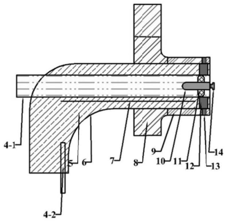 Coal and ammonia co-combustion burner for corner tangential coal-fired boiler