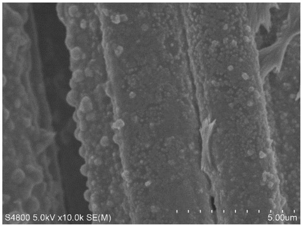 Preparation of a flexible antimony pentoxide/silicon dioxide/carbon cloth material and its application as a negative electrode for sodium-ion batteries