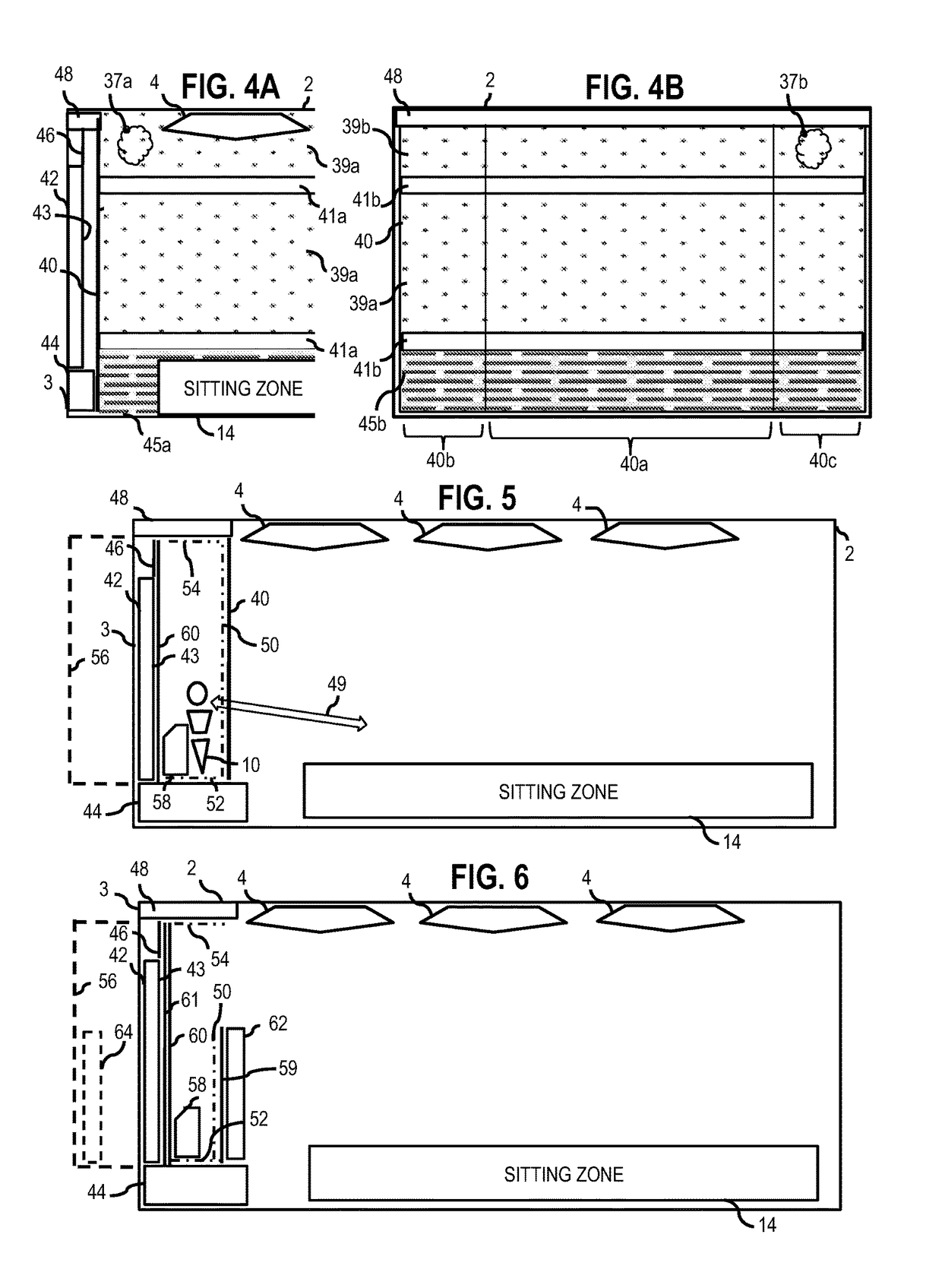 Transparent projection communication terminals