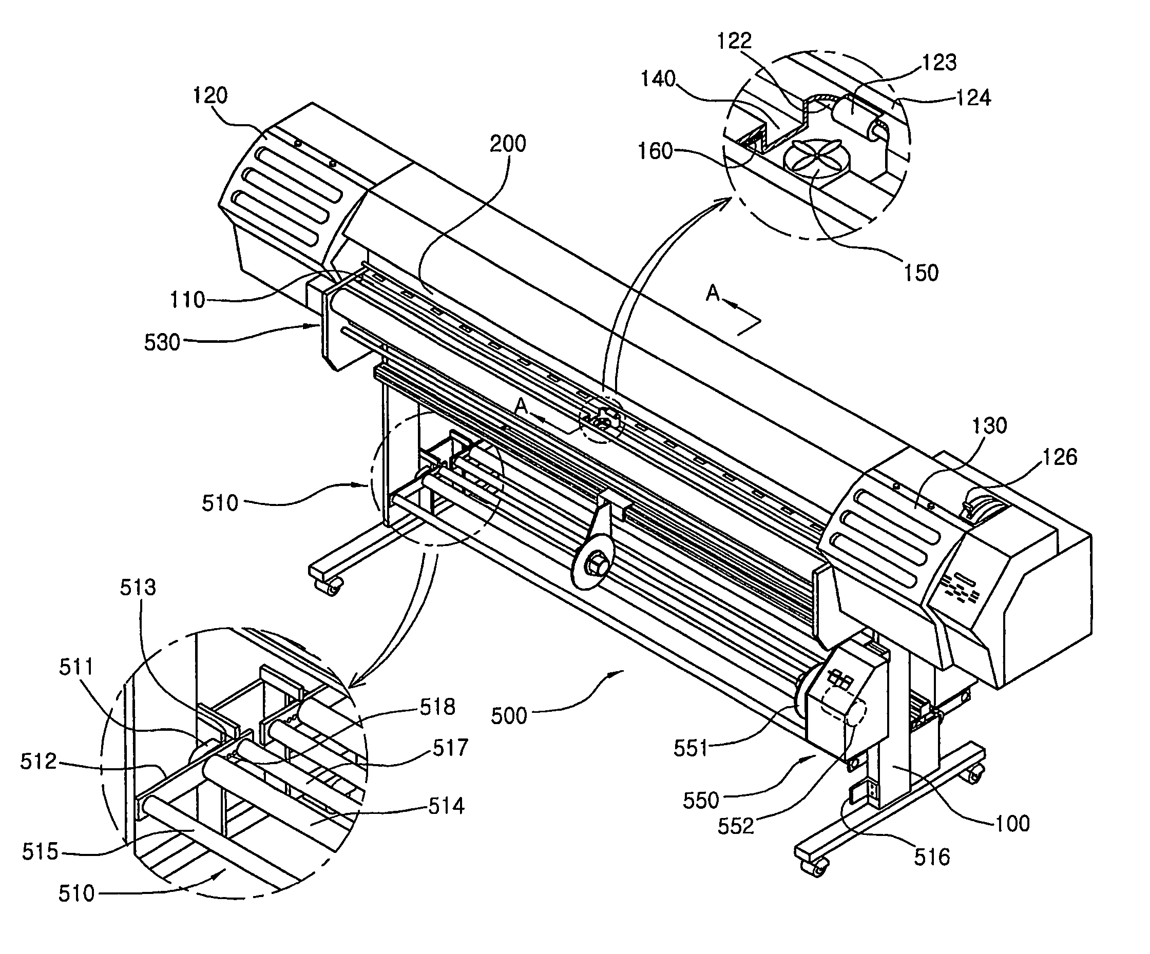 Digital textile printer