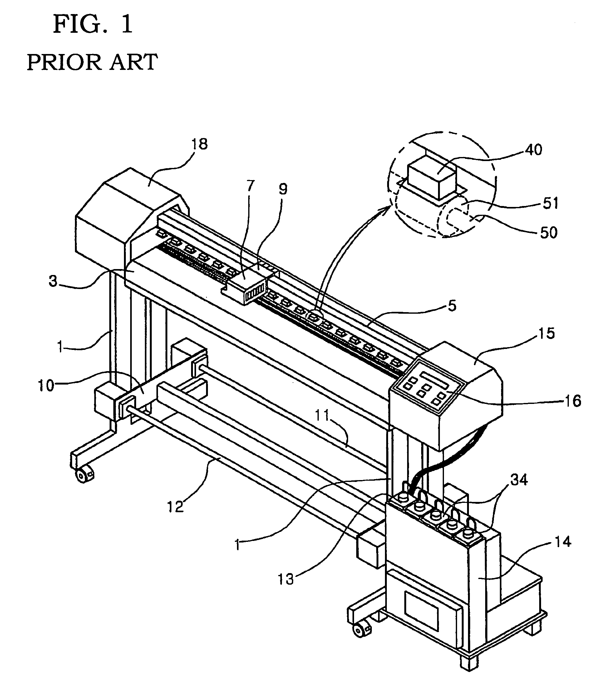 Digital textile printer