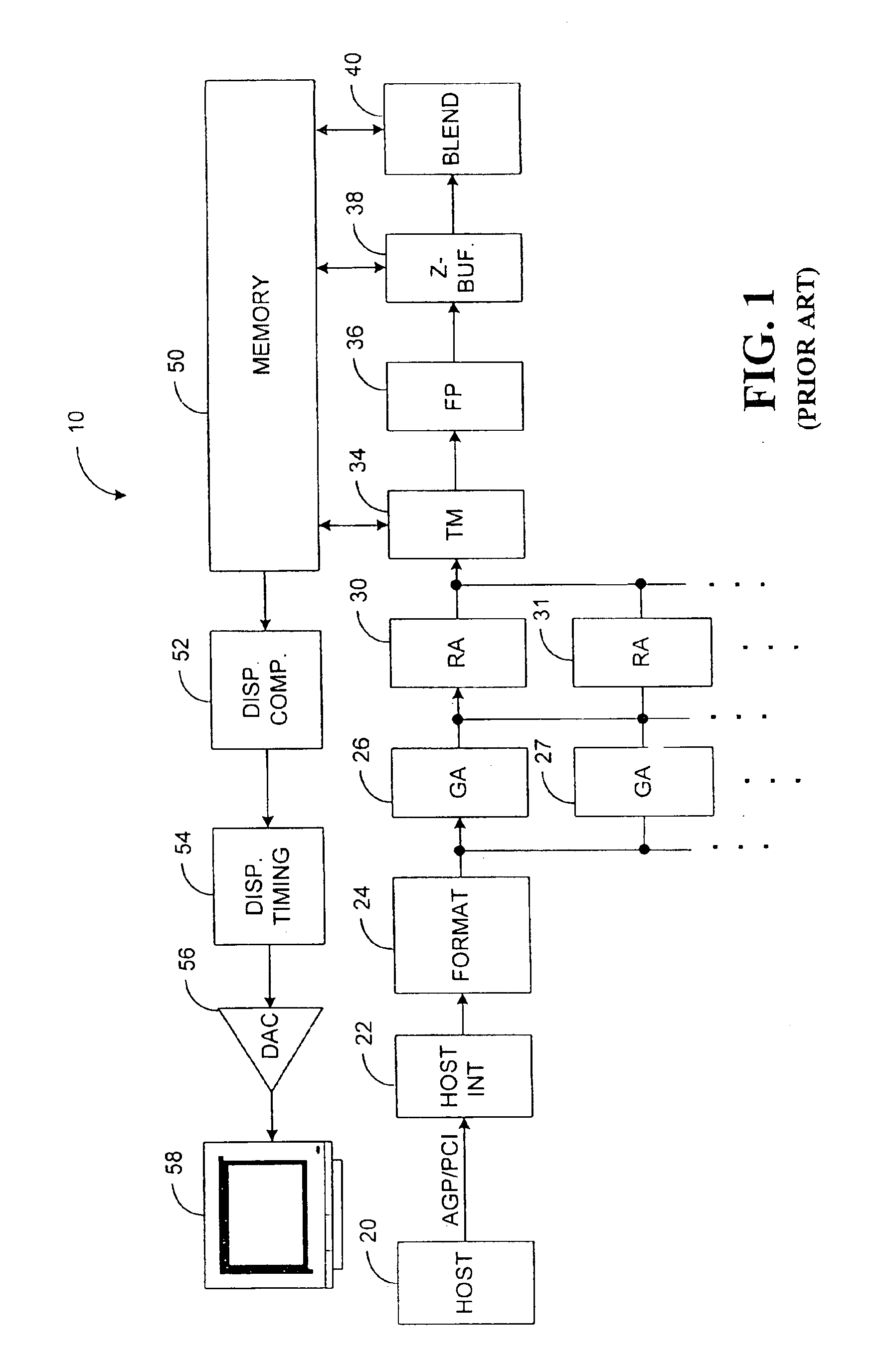 System and method for calculating a texture-mapping gradient