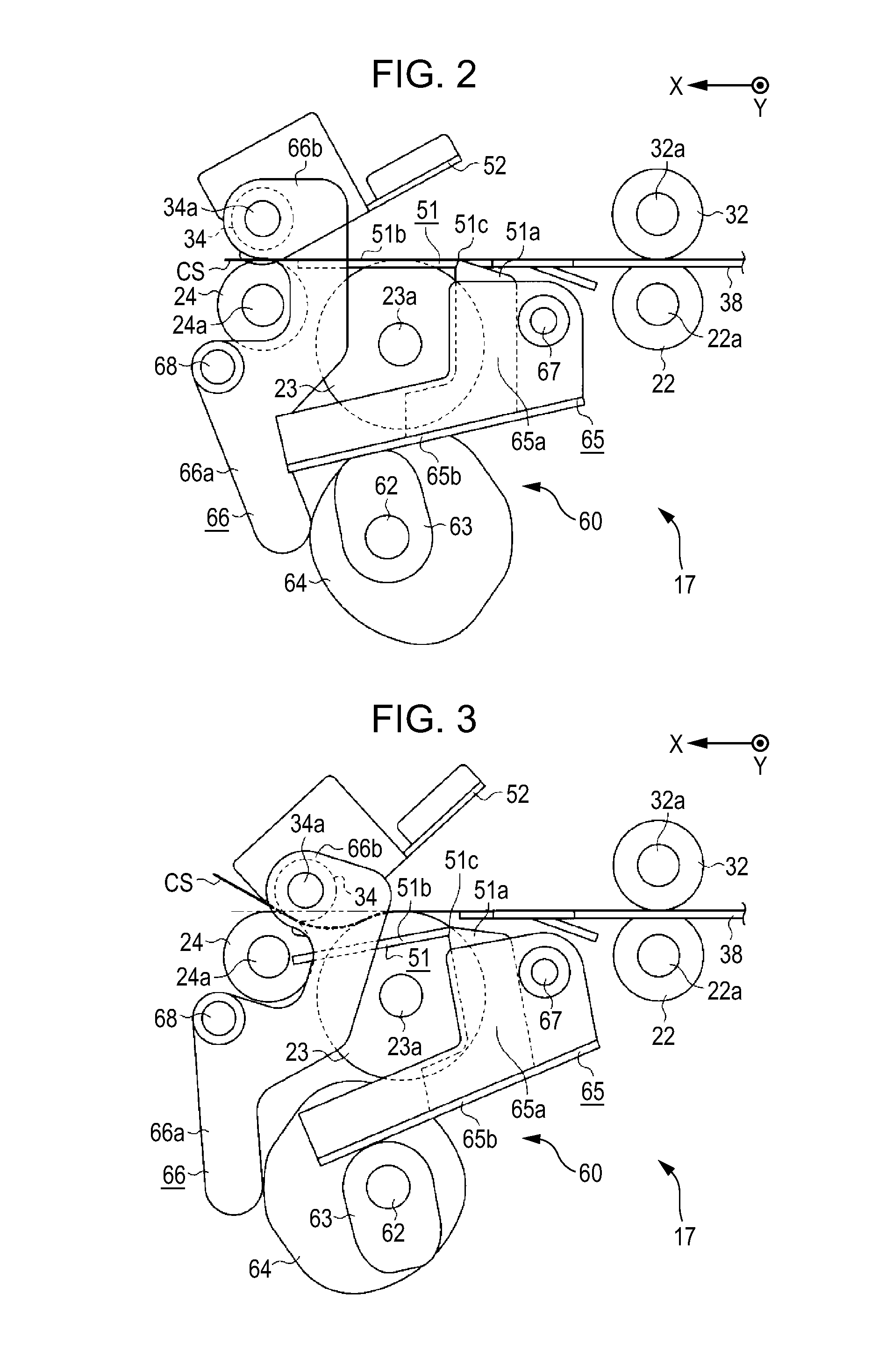 Transportation device and recording apparatus