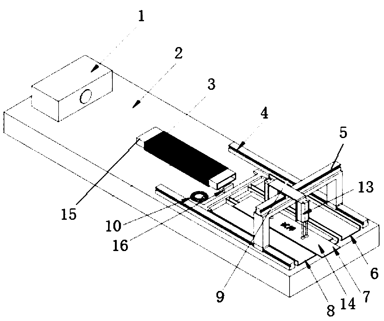 Magnetostriction coefficient measuring device and measuring method