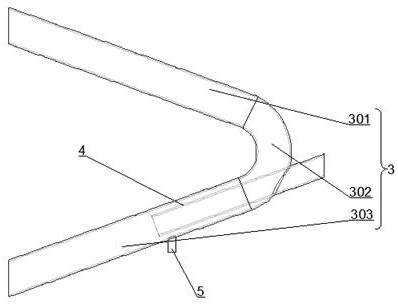 An induction heating channel and tundish beneficial for removing inclusions in molten steel