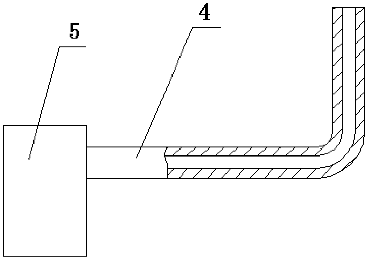 Piston cooling spray hook