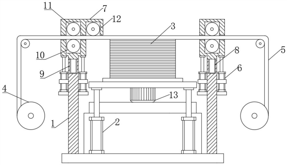 A layered physical manufacturing device with a fast separation of a computer motherboard melting film