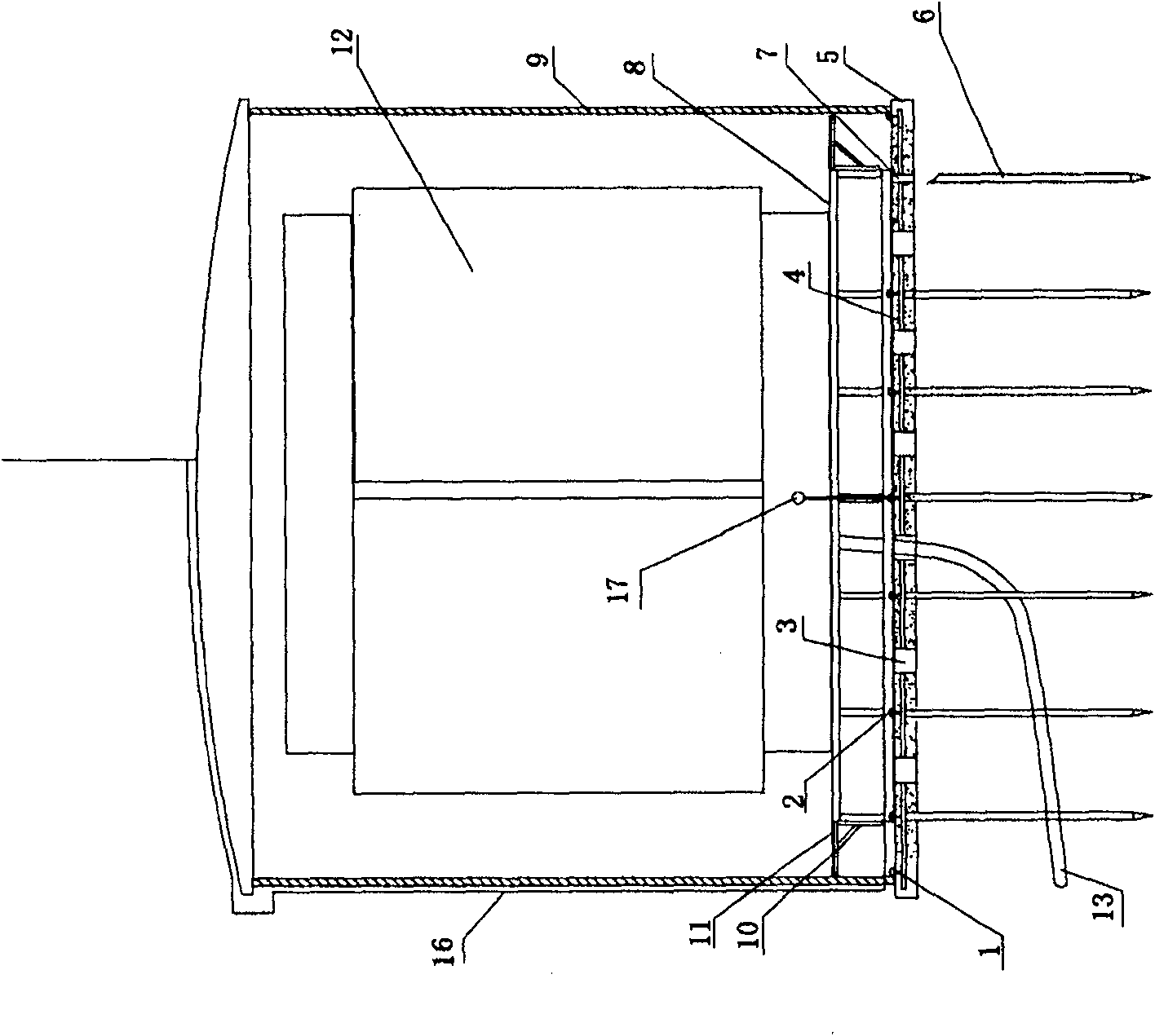 Composite type cabinet type transformer substation