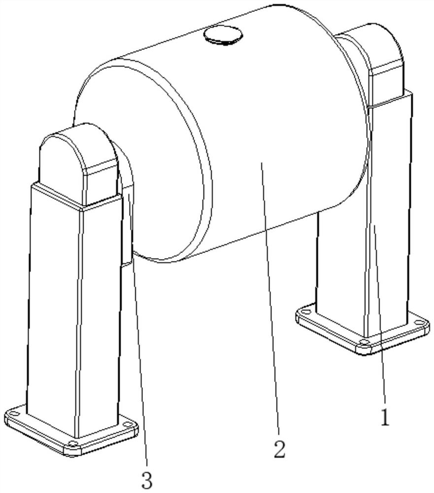 Solid material fermentation device