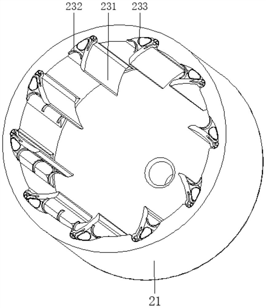 Solid material fermentation device