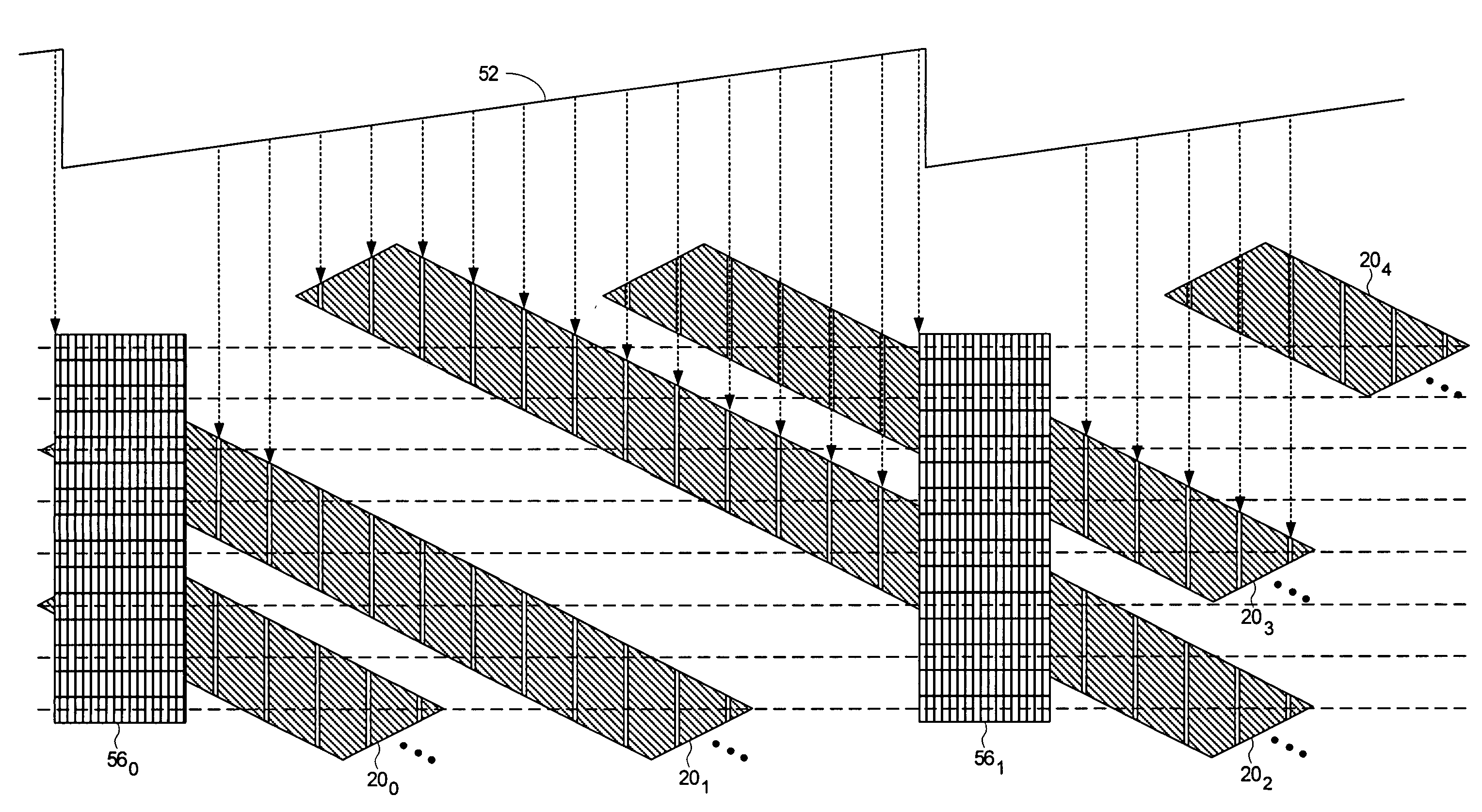 Adjusting track density over disk radius by changing slope of spiral tracks used to servo write a disk drive