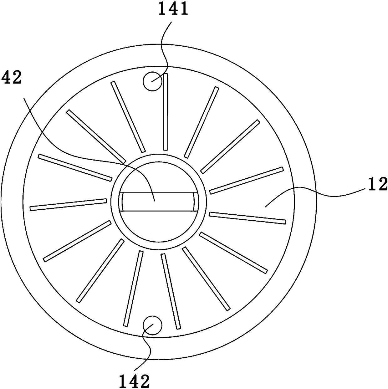 High-strength explosion-prevention and thermal-insulation vortex air pump