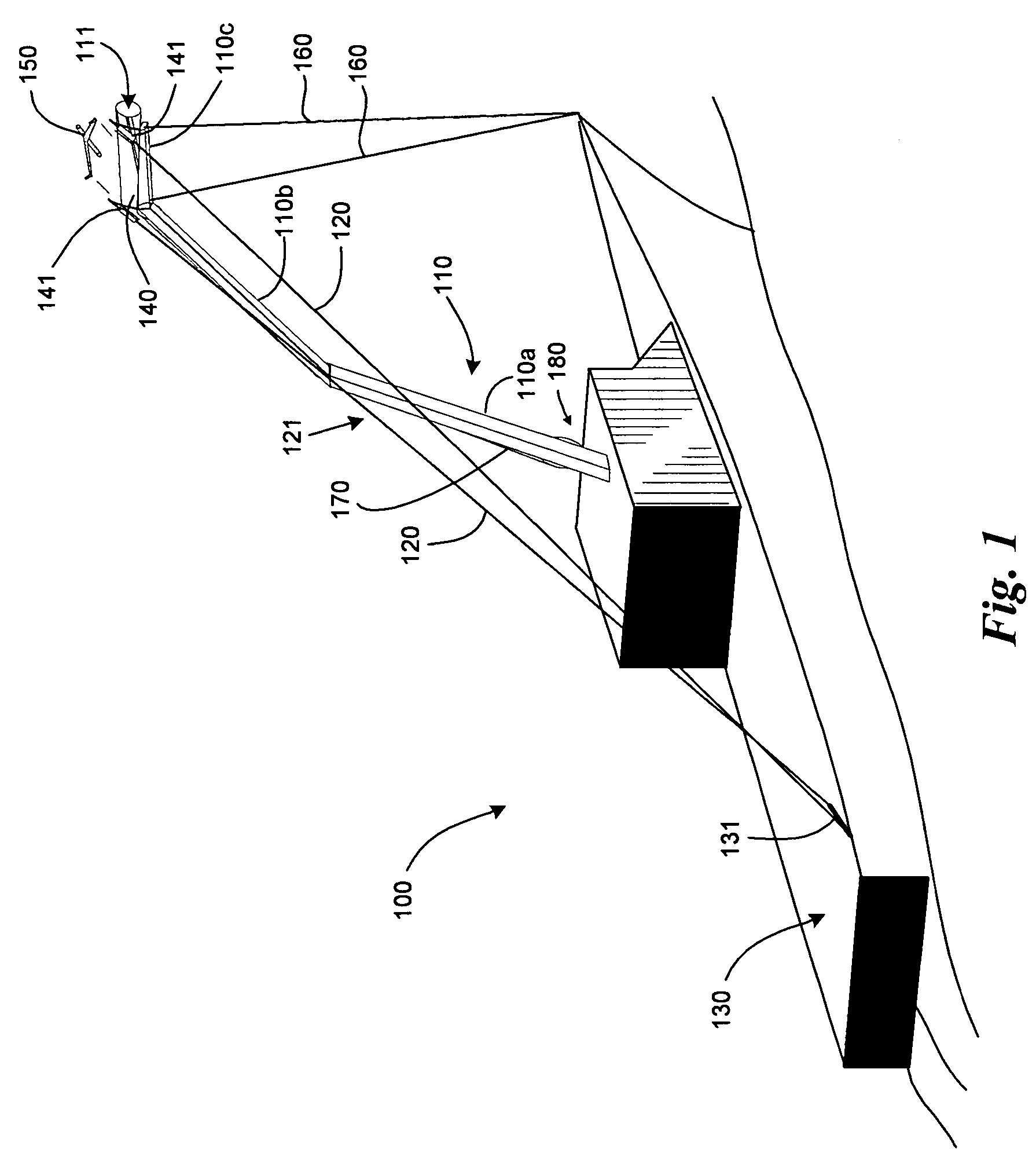 Methods and apparatuses for launching airborne devices along flexible elongated members