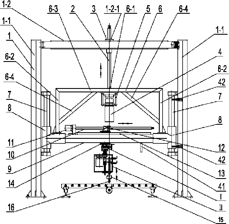 Rigidity testing device of fixed type metal sheet stamping part