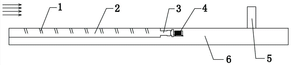 Turbulent flow field simulation device for structural wind engineering test