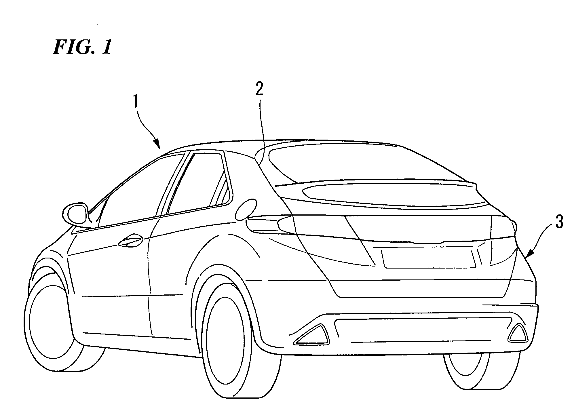 Door construction for vehicle