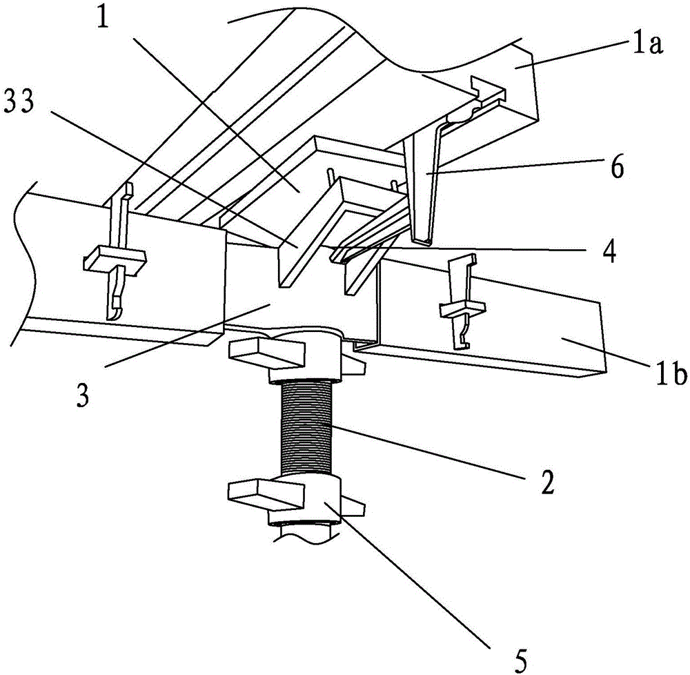 Quick joint early-dismantling jack for construction